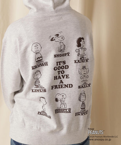 《PEANUTS×AVIREX》PULL OVER PARKA/《花生漫畫×AVIREX》套頭帽風衣
