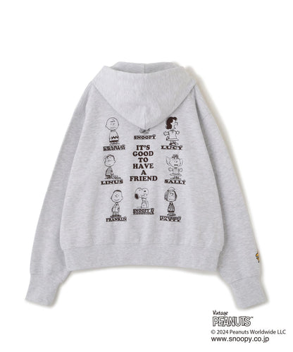 《PEANUTS×AVIREX》PULL OVER PARKA/《花生漫畫×AVIREX》套頭帽風衣