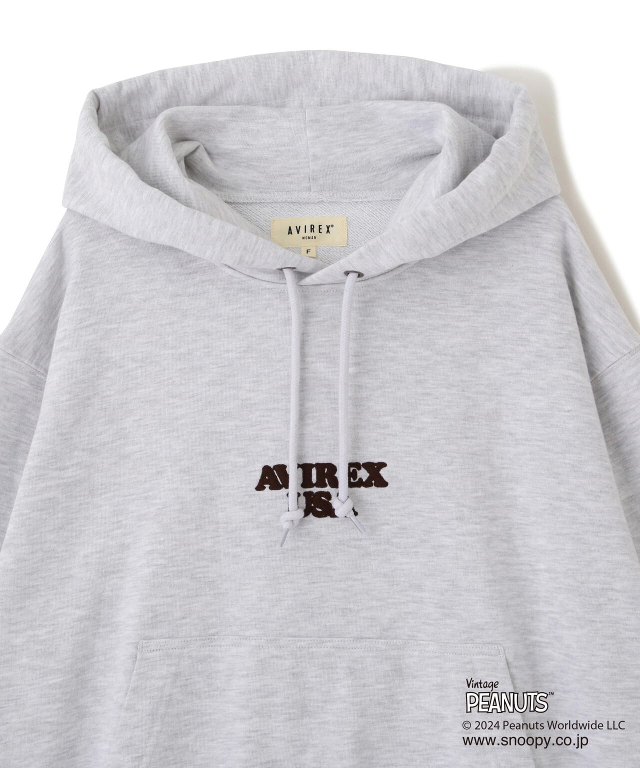 《PEANUTS×AVIREX》PULL OVER PARKA/《花生漫畫×AVIREX》套頭帽風衣
