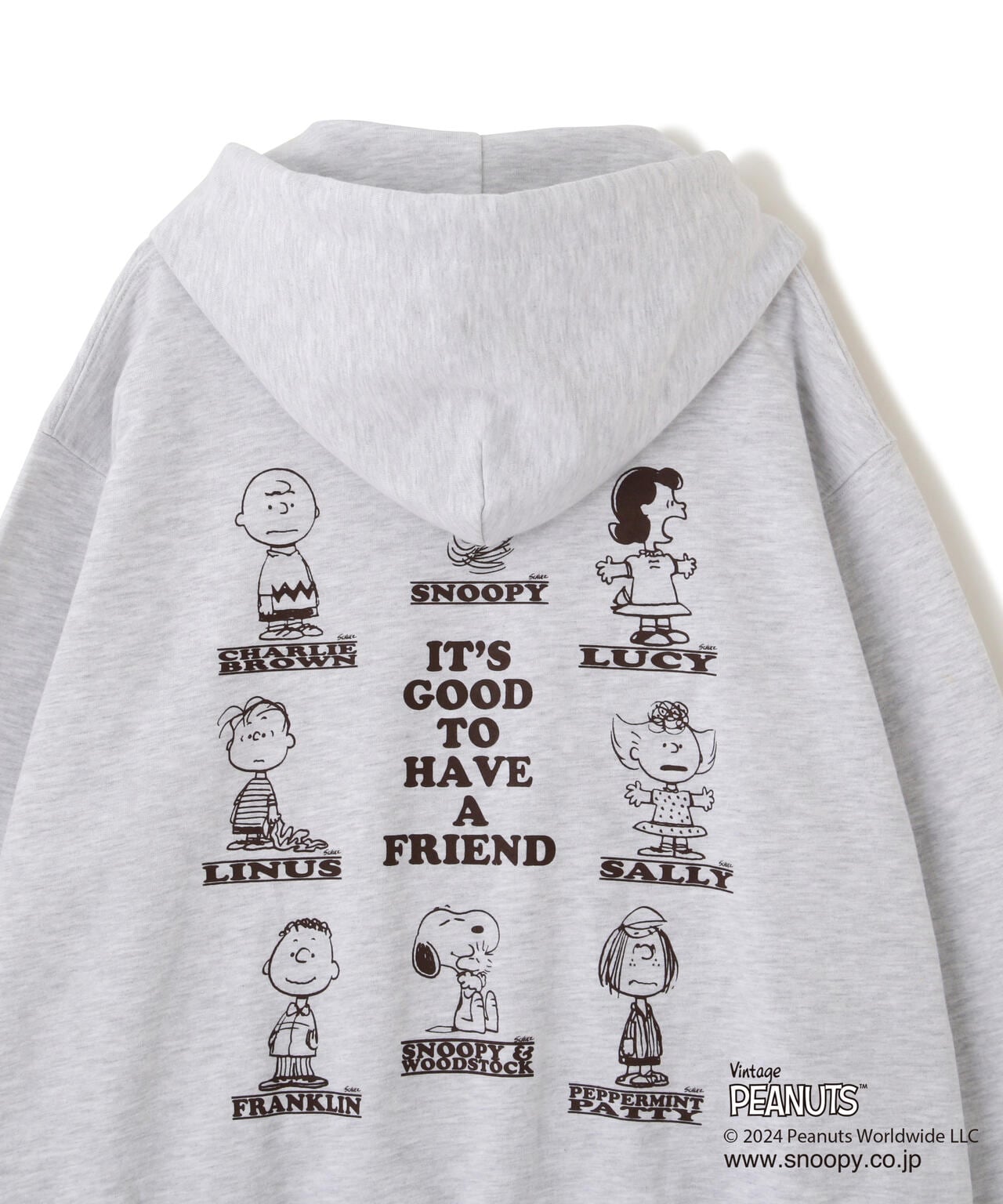 《PEANUTS×AVIREX》PULL OVER PARKA/《花生漫畫×AVIREX》套頭帽風衣