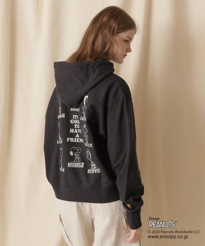 《PEANUTS×AVIREX》PULL OVER PARKA/《花生漫畫×AVIREX》套頭帽風衣