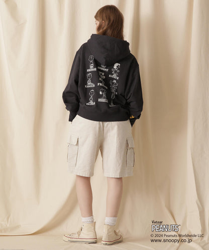 《PEANUTS×AVIREX》PULL OVER PARKA/《花生漫畫×AVIREX》套頭帽風衣
