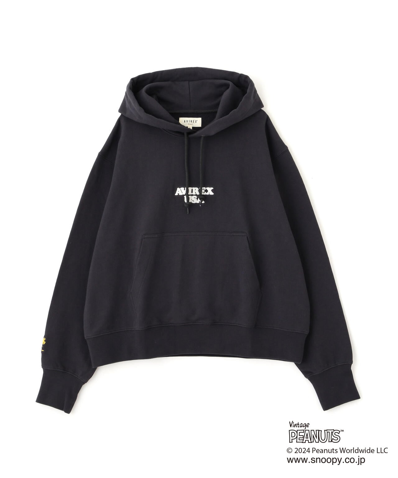 《PEANUTS×AVIREX》PULL OVER PARKA/《花生漫畫×AVIREX》套頭帽風衣