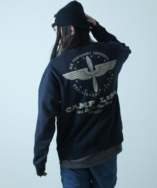 L/S CREW SWEAT CAMP LUNA / 圓領長袖衛衣 CAMP LUNA