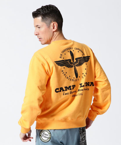 L/S CREW SWEAT CAMP LUNA / 圓領長袖衛衣 CAMP LUNA