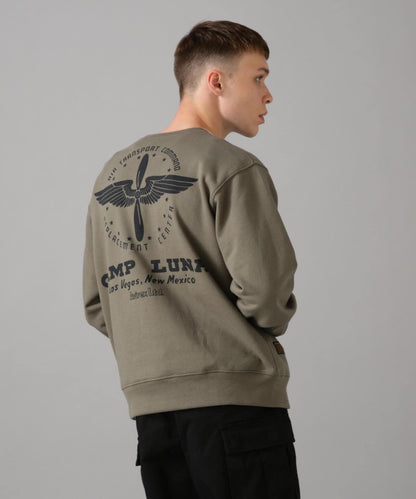 L/S CREW SWEAT CAMP LUNA / 圓領長袖衛衣 CAMP LUNA