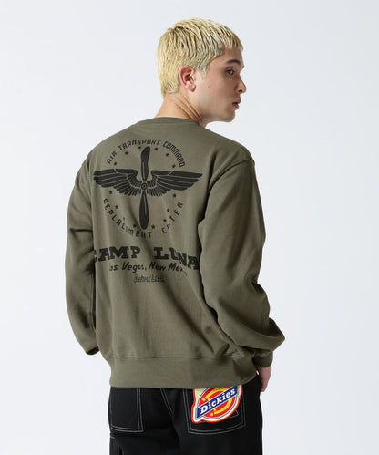 L/S CREW SWEAT CAMP LUNA / 圓領長袖衛衣 CAMP LUNA
