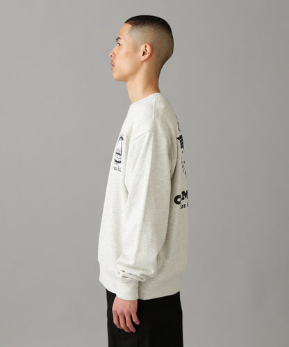 L/S CREW SWEAT CAMP LUNA / 圓領長袖衛衣 CAMP LUNA