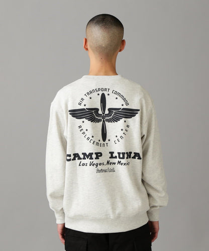 L/S CREW SWEAT CAMP LUNA / 圓領長袖衛衣 CAMP LUNA
