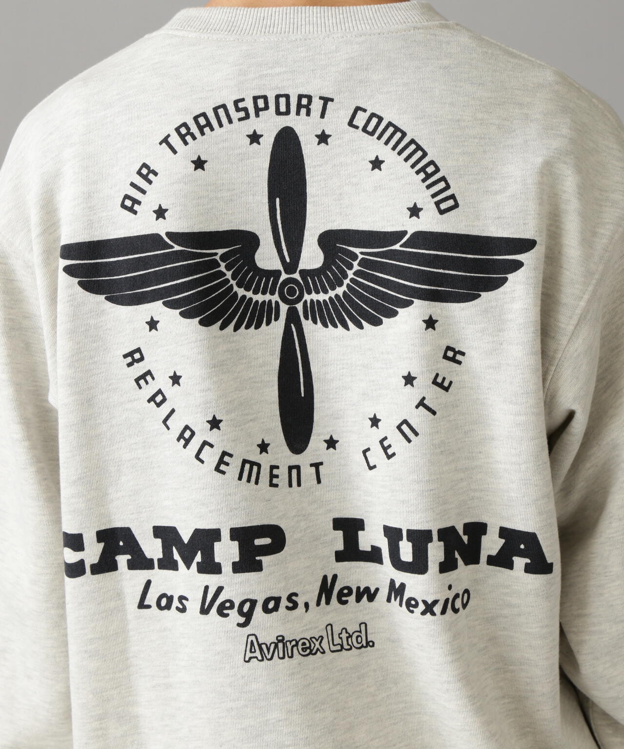 L/S CREW SWEAT CAMP LUNA / 圓領長袖衛衣 CAMP LUNA