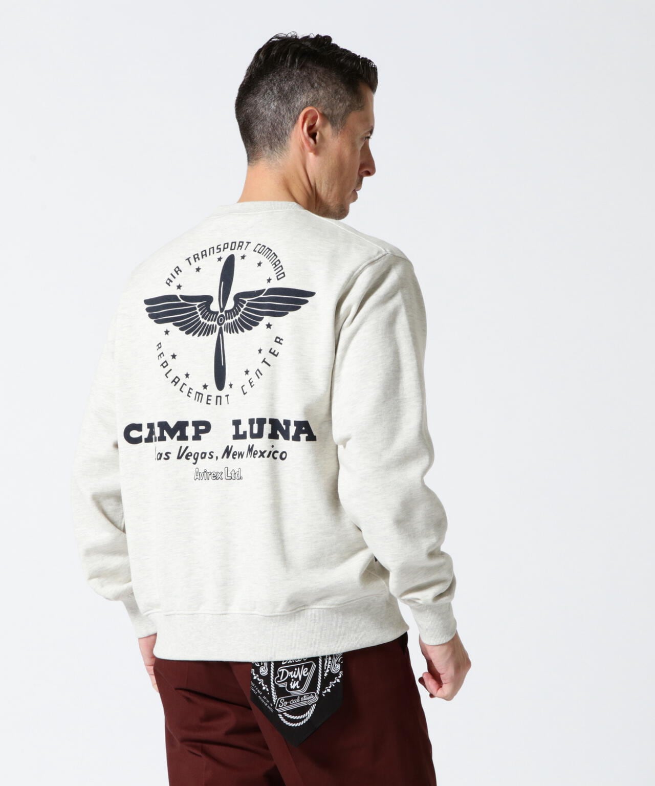 L/S CREW SWEAT CAMP LUNA / 圓領長袖衛衣 CAMP LUNA