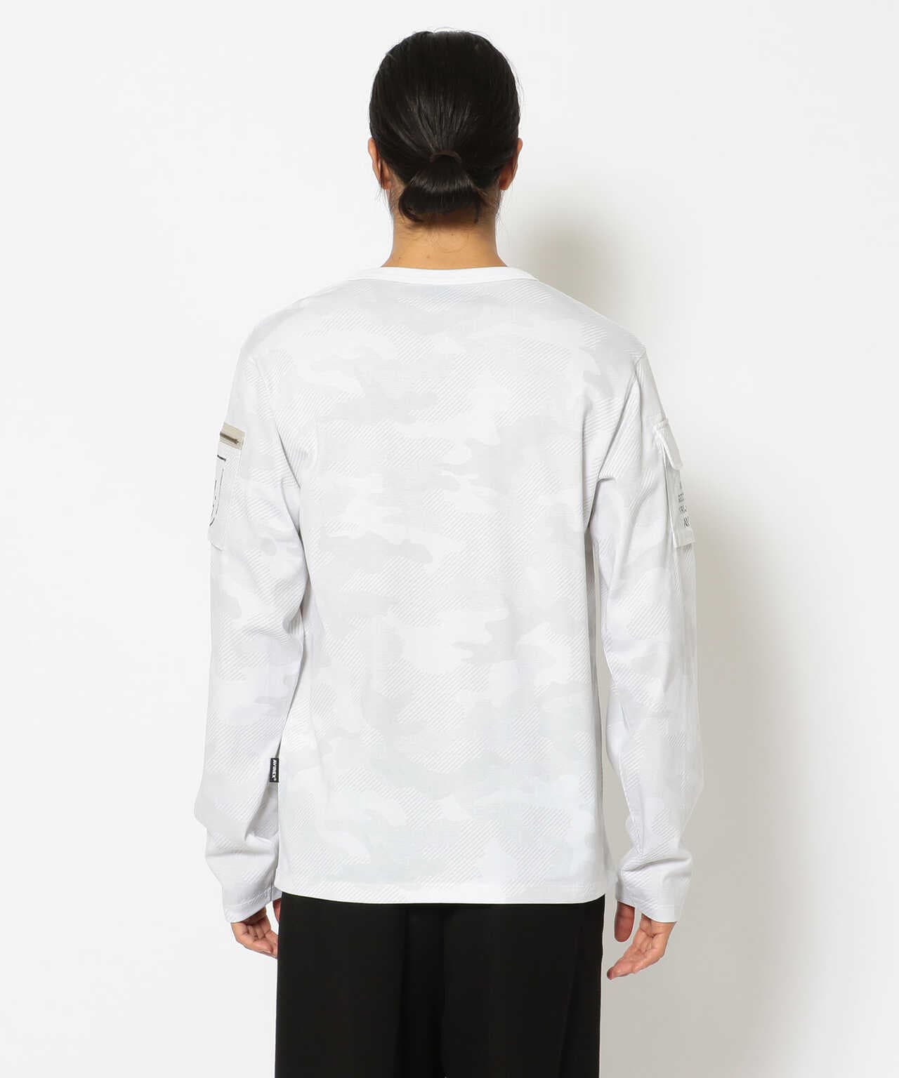 ファティーグ 高領 長袖 T恤/LONG SLEEVE FATIGUE CREW NECK T-SHIRT