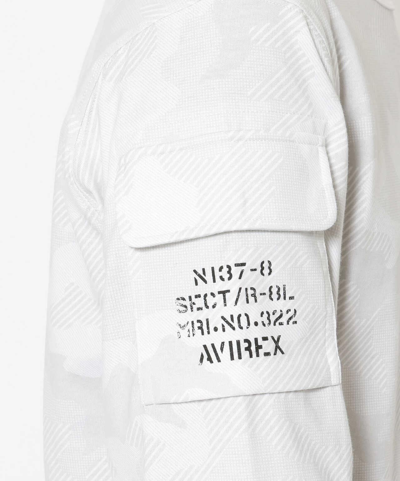 ファティーグ 高領 長袖 T恤/LONG SLEEVE FATIGUE CREW NECK T-SHIRT
