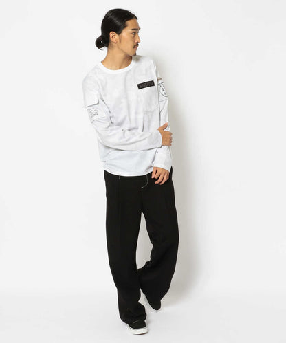 ファティーグ 高領 長袖 T恤/LONG SLEEVE FATIGUE CREW NECK T-SHIRT