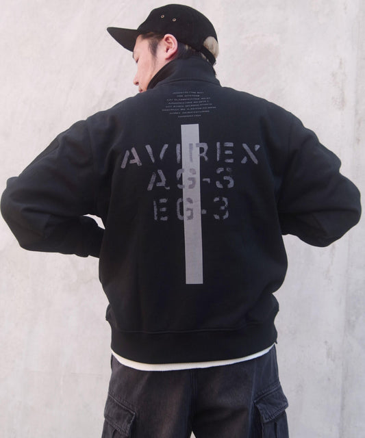《&DEPOT限定》REMODEL DESIGN STAND ZIP SWEAT/改造設計立領拉鍊衛衣