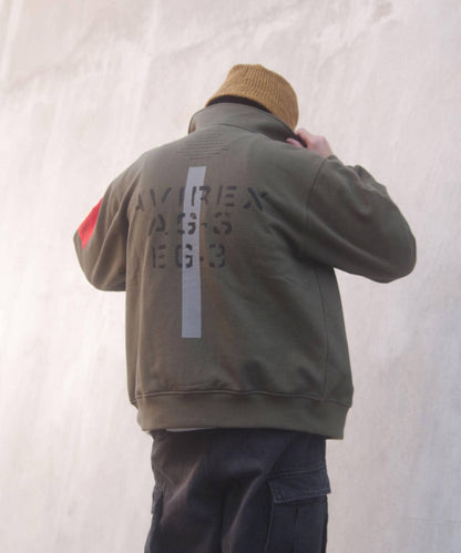 《&DEPOT限定》REMODEL DESIGN STAND ZIP SWEAT/改造設計立領拉鍊衛衣