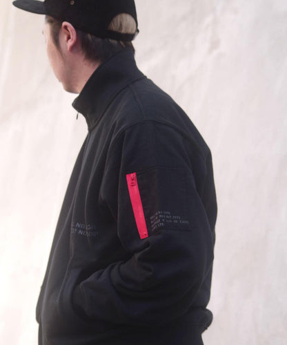《&DEPOT限定》REMODEL DESIGN STAND ZIP SWEAT/改造設計立領拉鍊衛衣