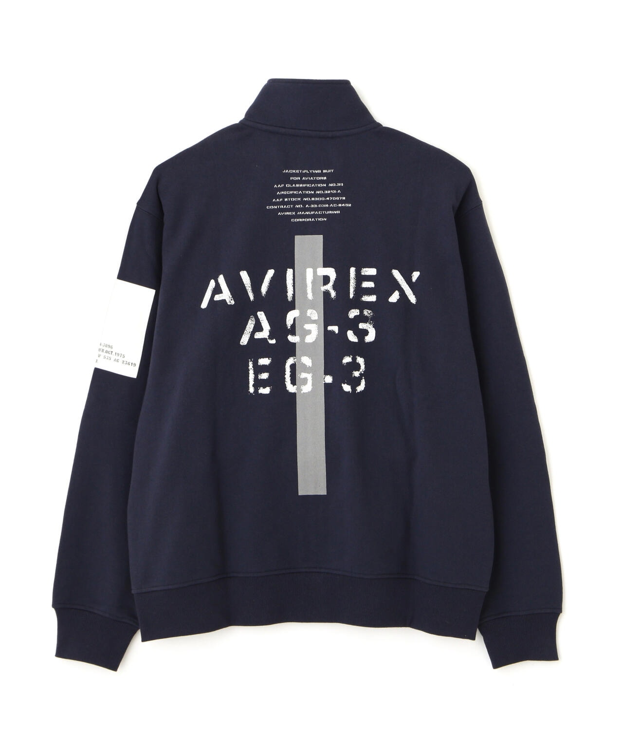 《&DEPOT限定》REMODEL DESIGN STAND ZIP SWEAT/改造設計立領拉鍊衛衣