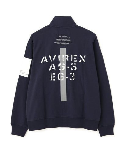 《&DEPOT限定》REMODEL DESIGN STAND ZIP SWEAT/改造設計立領拉鍊衛衣