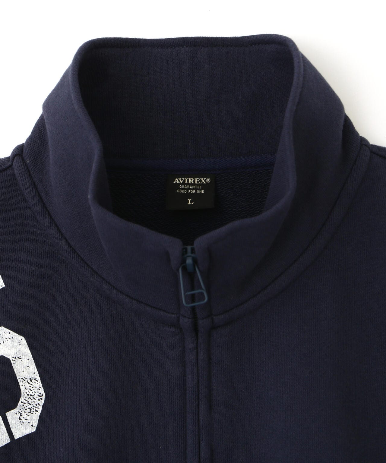 《&DEPOT限定》REMODEL DESIGN STAND ZIP SWEAT/改造設計立領拉鍊衛衣