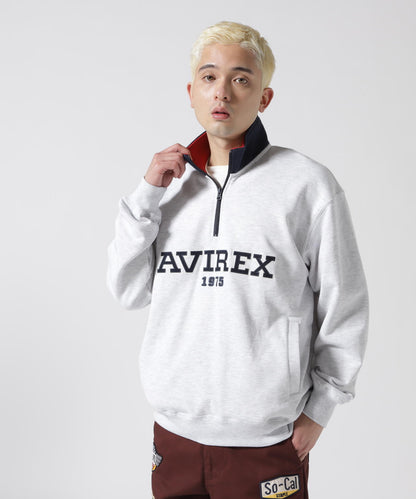 《直營店限定》LOGO HALF ZIP SWEAT / Logo 半拉鍊衛衣