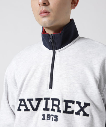 《直營店限定》LOGO HALF ZIP SWEAT / Logo 半拉鍊衛衣
