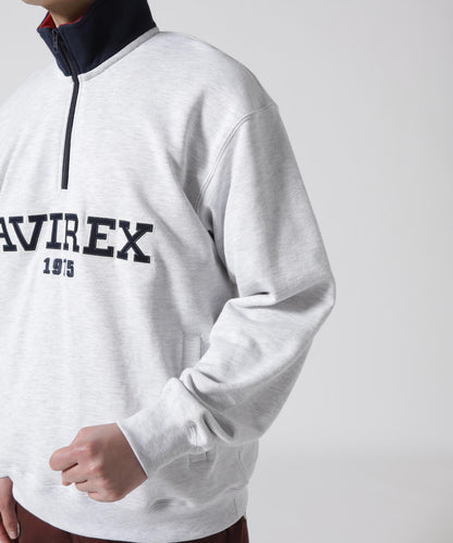 《直營店限定》LOGO HALF ZIP SWEAT / Logo 半拉鍊衛衣