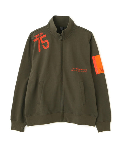《&DEPOT限定》REMODEL DESIGN STAND ZIP SWEAT/改造設計立領拉鍊衛衣