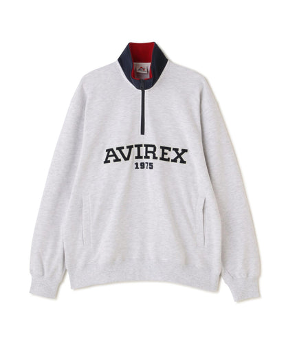 《直營店限定》LOGO HALF ZIP SWEAT / Logo 半拉鍊衛衣