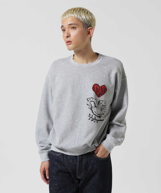 Sasquatchfabrix./Sasquatchfabrix/VINTAGE SWEATSHIRT 橄欖分支