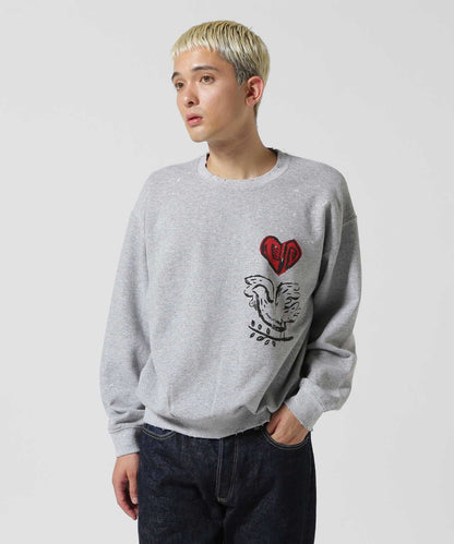 Sasquatchfabrix./Sasquatchfabrix/VINTAGE SWEATSHIRT 橄欖分支