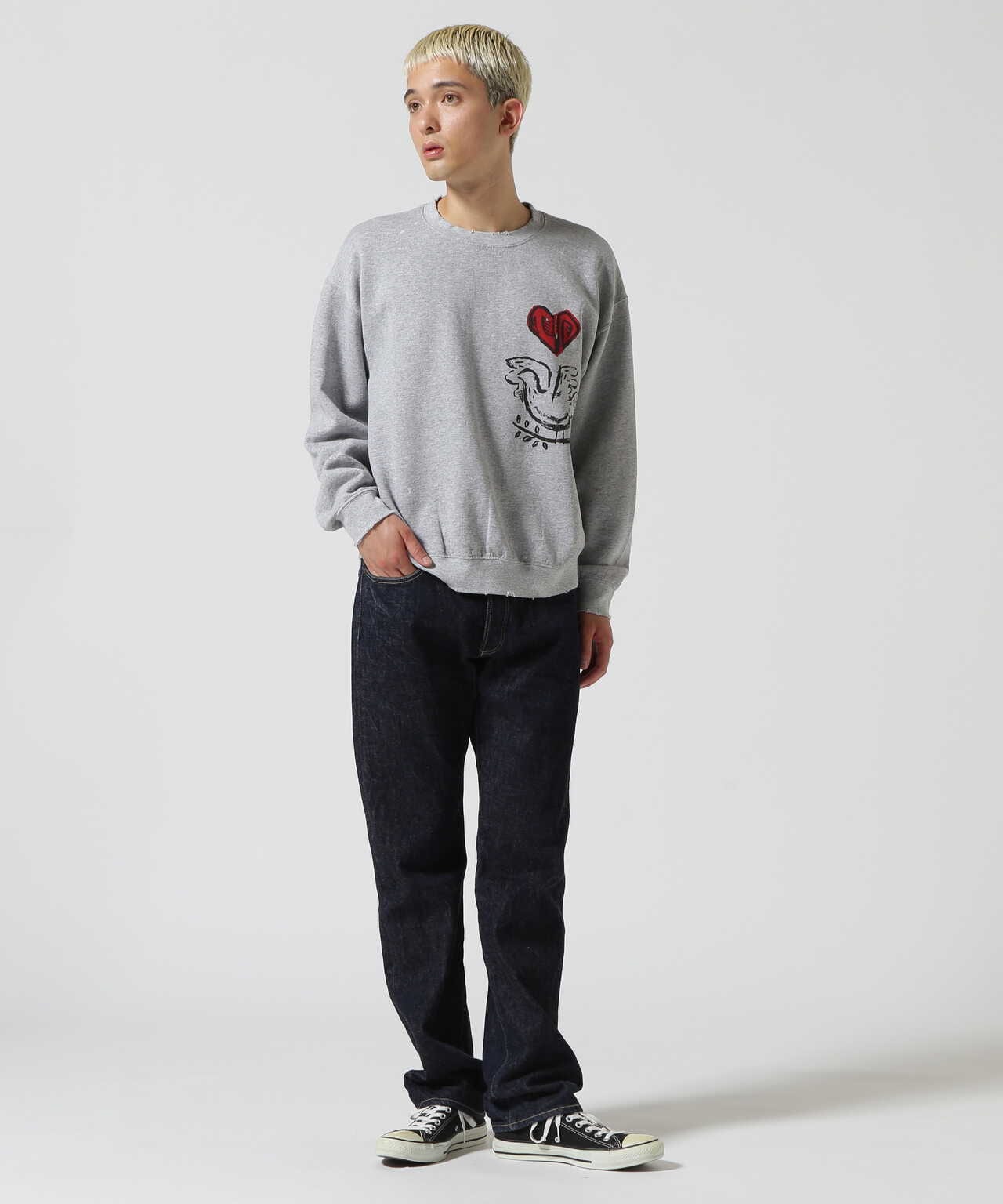 Sasquatchfabrix./Sasquatchfabrix/VINTAGE SWEATSHIRT 橄欖分支