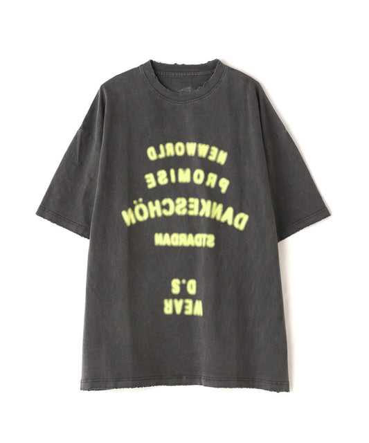 DankeSchon/感謝您/PIGMENT STENCIL 短袖 T恤