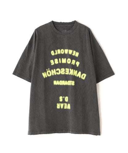 DankeSchon/感謝您/PIGMENT STENCIL 短袖 T恤