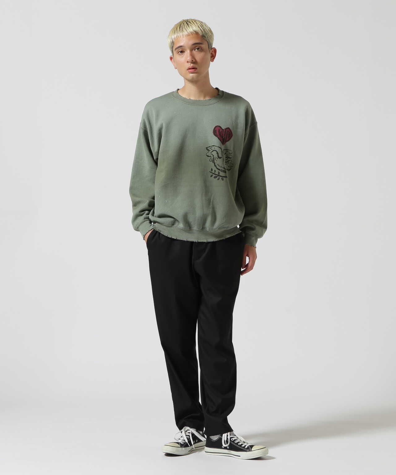 Sasquatchfabrix./Sasquatchfabrix/VINTAGE SWEATSHIRT 橄欖分支