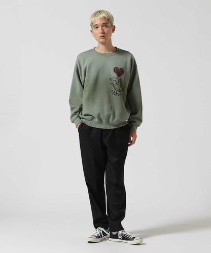 Sasquatchfabrix./Sasquatchfabrix/VINTAGE SWEATSHIRT 橄欖分支