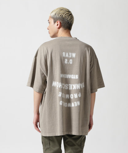 DankeSchon/感謝您/PIGMENT STENCIL 短袖 T恤