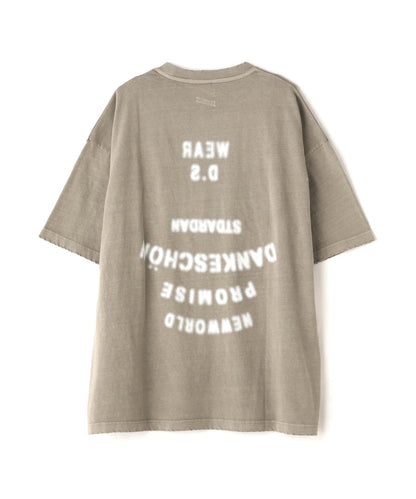 DankeSchon/感謝您/PIGMENT STENCIL 短袖 T恤