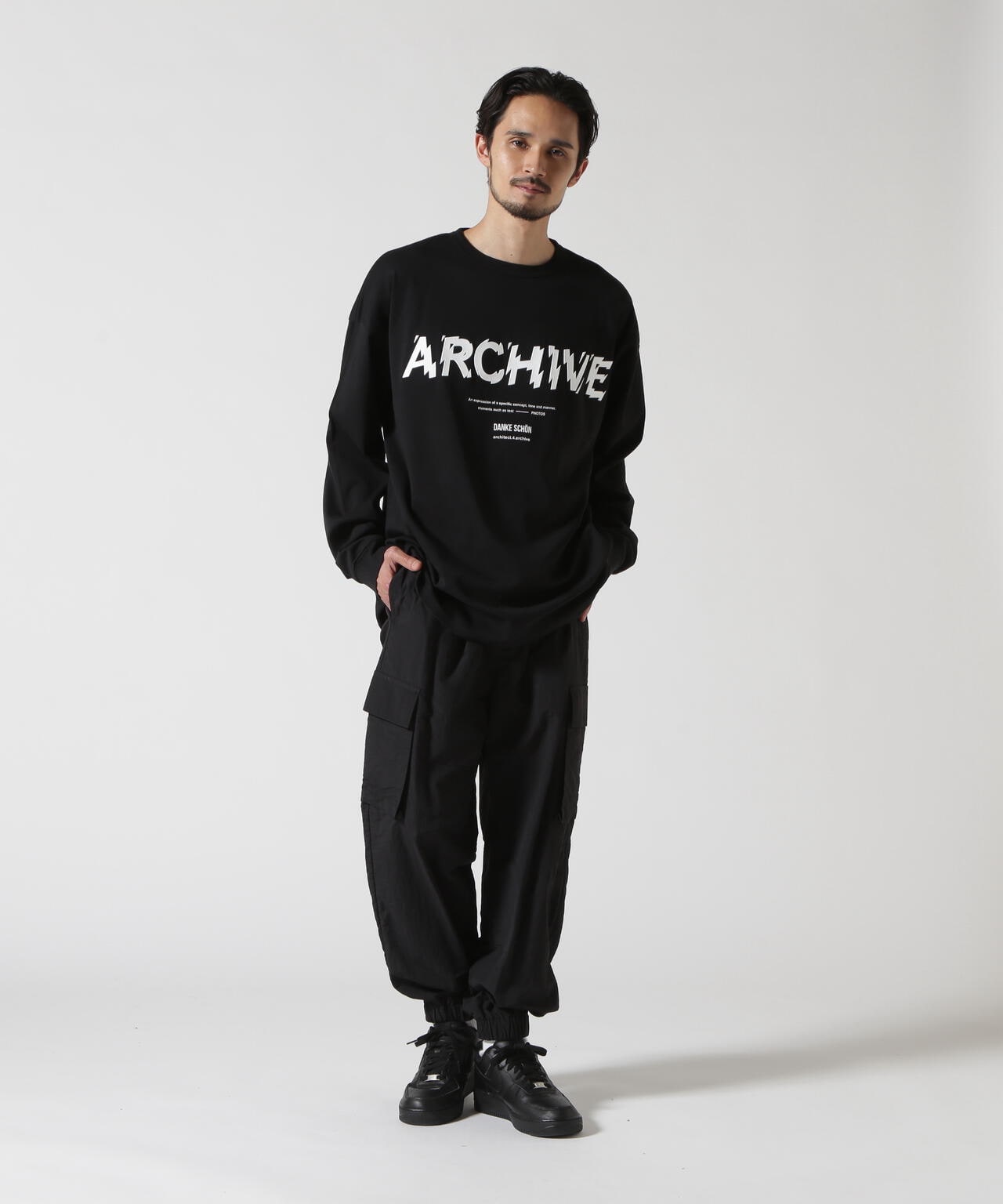 DankeSchon×A4A/感謝×A4A/ARCHIVE 長袖T恤