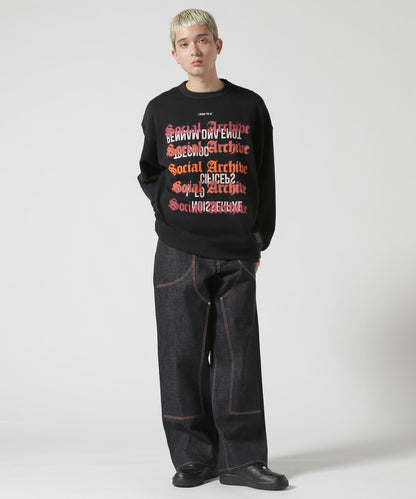 A4A/艾福艾/SOCIAL CREW NECK SWEAT/圓領衛衣