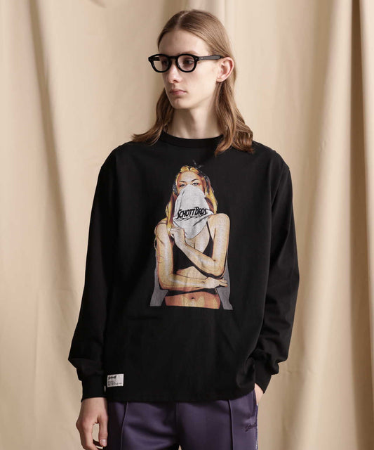 LS T-SHIRT PINNUP/性感女郎 長袖T恤
