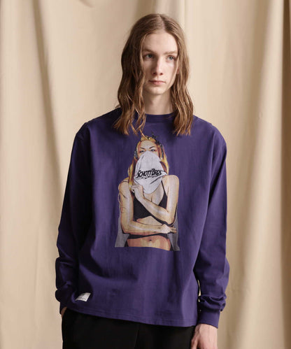 LS T-SHIRT PINNUP/性感女郎 長袖T恤