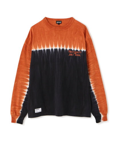 LS T-SHIRT TIEDYE/彩虹染長袖T恤