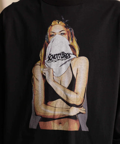LS T-SHIRT PINNUP/性感女郎 長袖T恤