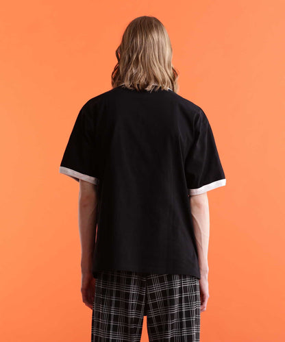 【 LIMITED】RINGER T-SHIRT GLITTER EAGLE/榮耀T恤 "閃亮鷹"
