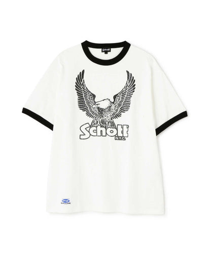 【 LIMITED】RINGER T-SHIRT GLITTER EAGLE/榮耀T恤 "閃亮鷹"