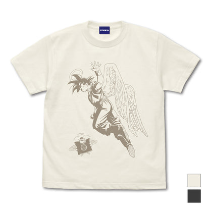 《龍珠Z》_M_孫悟空(天使)與界王 T恤/VANILLA WHITE-