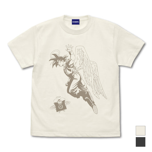 《龍珠Z》_S_孫悟空(天使)與界王 T恤/VANILLA WHITE-