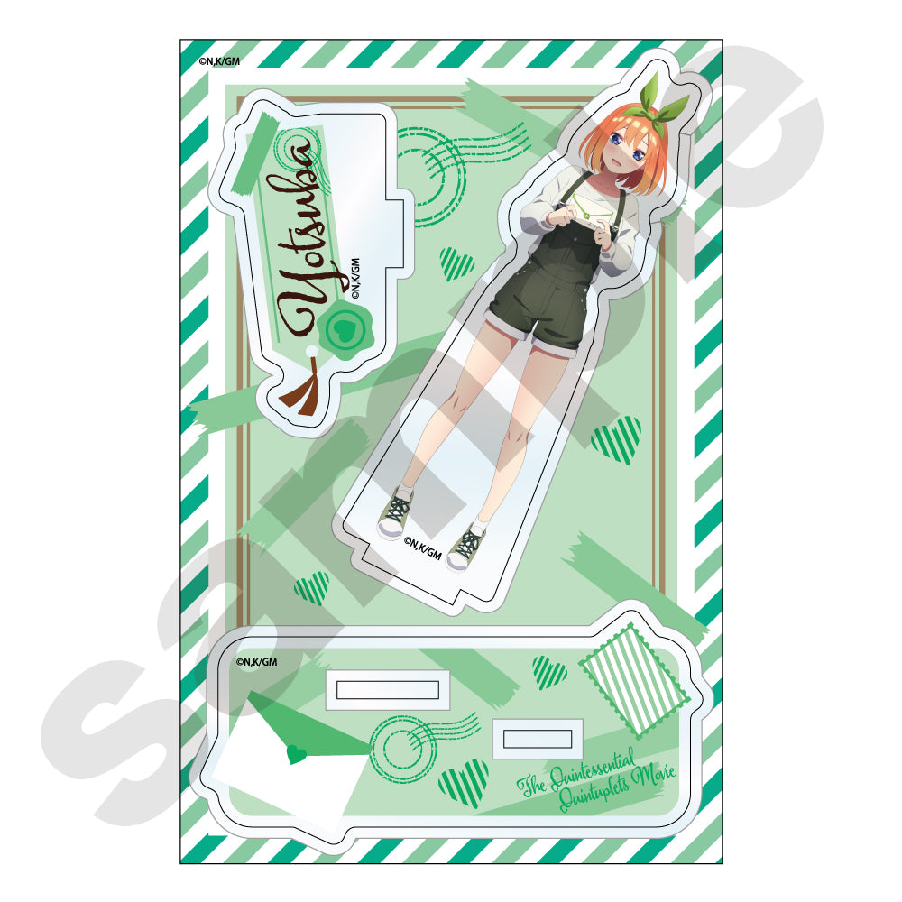 《五等分的新娘》∬_Letter 亞克力支架Jr. 中野四葉