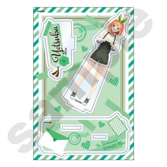 《五等分的新娘》∬_Letter 亞克力支架Jr. 中野四葉